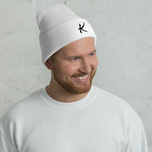 Load image into Gallery viewer, K Cuffed Beanie