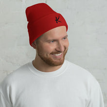 Load image into Gallery viewer, K Cuffed Beanie