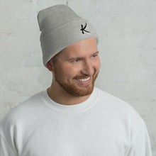 Load image into Gallery viewer, K Cuffed Beanie