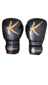 Boxing Gloves: Gold/Black