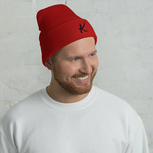 Load image into Gallery viewer, K Cuffed Beanie
